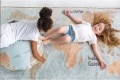 Pufa World Map kula ziemska MAPA świata 50 cm - Zdjęcie 12