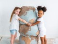Pufa World Map kula ziemska MAPA świata 50 cm - Zdjęcie 14