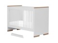 Łóżeczko 60x120 cm Snap biel i drewno firmy Pinio - Zdjęcie 8