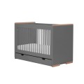 Szuflada 120x60 do łóżeczka Snap ciemnoszara meble MDF firma PINIO - Zdjęcie 2