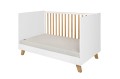 Łóżeczko dziecięce 70x140 Zara biały tapczanik plus barierka Novelies - Zdjęcie 4