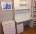 Komoda 80 FIORI New Edition - biała frezowana komoda - fronty laminowane - Zdjęcie 4