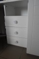 Biurko proste FIORI New Edition z nadstawką - solidne dziecięce białe biurko -fronty laminowane - Zdjęcie 11