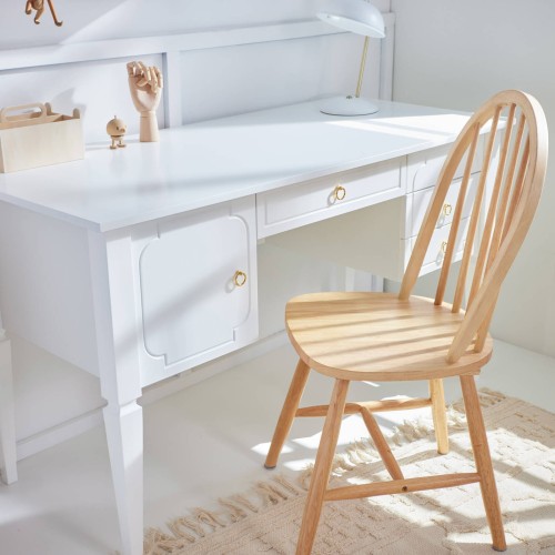Biurko sekretarzyk ROYAL timeless white białe - Bellamy