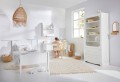 Półka wisząca ścienna z szufladą ROYAL timeless white biała - Bellamy - Zdjęcie 7