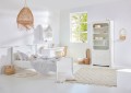 Półka wisząca ścienna z szufladą ROYAL timeless white biała - Bellamy - Zdjęcie 6