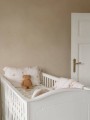Eleganckie łóżeczko dla noworodka 70x140 z szufladą ROYAL timeless white białe - Bellamy - Zdjęcie 9