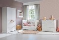 Eleganckie łóżeczko dla noworodka 70x140 z szufladą ROYAL timeless white białe - Bellamy - Zdjęcie 7
