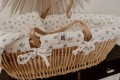 Zestaw tekstyliów VINTAGE do Kosza Mojżeszowego - Zdjęcie 1