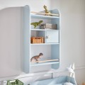 Półka wisząca z szafeczką HORIZON niebieska ścienna biblioteczka RAINBOW- Bellamy - Zdjęcie 2