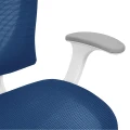 Ergonomiczne krzesło do biurka dla chłopca niebieskie XD SPC fotel z siateczką regulowany - Zdjęcie 7