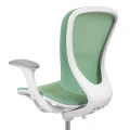 Ergonomiczne krzesło do biurka dla dziecka zielone XD SPC fotel z siateczką z regulacją - Zdjęcie 4