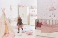 Łóżeczko 70x140 z szufladą na prowadnicach tapczanik białe Melody - Zdjęcie 9