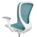 Ergonomiczne krzesło do biurka dla dziecka morskie XD SPC fotel obrotowy z podłokietnikami i podnóżkiem - Zdjęcie 4