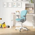 Ergonomiczne krzesło do biurka dla dziecka morskie XD SPC fotel obrotowy z podłokietnikami i podnóżkiem - Zdjęcie 2