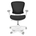 Ergonomiczne krzesło do biurka dla dziecka czarne XD SPC fotel regulowany z podnóżkiem - Zdjęcie 3