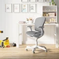Ergonomiczne krzesło do biurka dla dziecka czarne XD SPC fotel regulowany z podnóżkiem - Zdjęcie 10