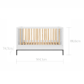 Łóżeczko 70x140 sofa, LUMI tapczanik meble dziecięce - Bellamy modern - Zdjęcie 2