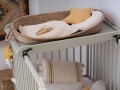 Łóżeczko 70x140, sofa, tapczanik dla dziecka Babushka, kolor oliwkowy (Olive) Babuszka - dostawa gratis - Zdjęcie 9