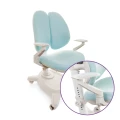 Ergonomiczne krzesło do biurka dla chłopca niebieskie XD SPC-XD01A - Zdjęcie 8