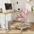 Ergonomiczne krzesło do biurka dla dziewczynki różowe XD SPC-XD01P - Zdjęcie 2