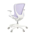 Ergonomiczne krzesło do biurka dla dziewczynki fioletowe XD SPC fotel regulowany z podnóżkiem  - Zdjęcie 8