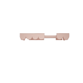 Półka na ścianę Babushka Pink, różowa (pink)  - dostawa gratis   - Zdjęcie 2