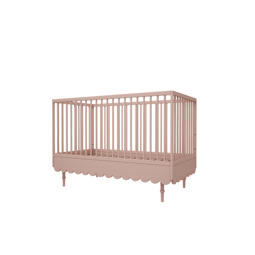 Łóżeczko 70x140, sofa, tapczanik dla dziecka Babushka, kolor różowy (Pink) Babuszka - dostawa gratis 
