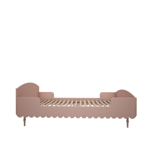Łóżko 90x200 tapczanik Babushka, różowe (Pink) młodzieżowe łóżko Babuszka - dostawa gratis 