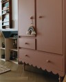 Szafa dwudrzwiowa Babushka, różowa (pink) Babuszka dla dziecka - dostawa gratis  - Zdjęcie 5