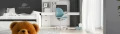 Ergonomiczne krzesło do biurka dla dziecka niebieskie XD 03 fotel z siateczką, podłokietnikami i podnóżkiem obrotowy - Zdjęcie 4