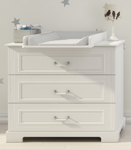 Przewijak na komodę Ines elegant White - Bellamy