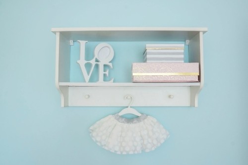 Półka wisząca Ines elegant White - Bellamy