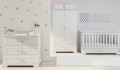 Szafa dwudrzwiowa Ines elegant White - Bellamy - Zdjęcie 2