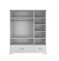 Szafa trzydrzwiowa Ines elegant White - Bellamy - Zdjęcie 2
